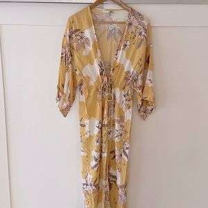 AMUSE SOCIETY Ginger Woven Kimono, Small